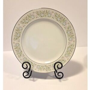 Vintage 6 Taihei Springtime 10.75" Dinner Plate Sterling Fine China Japan Floral